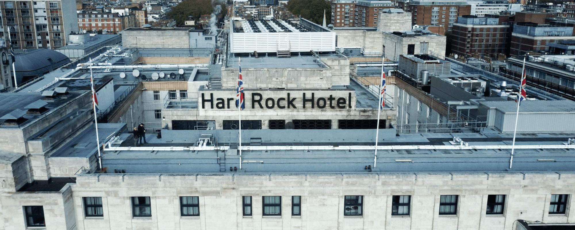 Hard Rock Hotel - Rooftop Image Branding